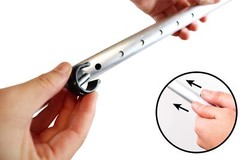 Pepe – Forearm Crutches for Adults (x2 Units, Open Cuff), Adult Crutches Adju…
