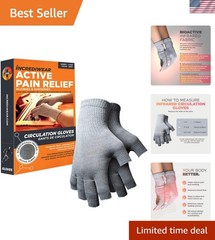 Fingerless Circulation Gloves Arthritis Gloves