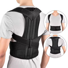Adjustable Posture Corrector Back Brace Clavicle Spine Support Pain Relief Belt