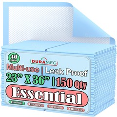 Chux Pads [150-Pads] Underpads 23×36 Puppy Pads | Bed & Pee Pads | Chucks Pads