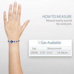 Swede-O Elastic Wrist Wrap w/ Thumb Loop Compression Helps Ease Inflammation USA