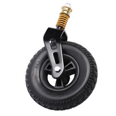 Sturdy 8 Inch Wheelchair Front Solid Caster For Enhanced Stability For Elderly
