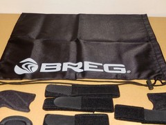 Breg Z13 Right Knee Brace w/Extra Pads/Straps & Carry Bag – Size Medium