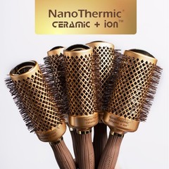 Olivia Garden Nanothermic Ion Round – Not – For Normal To Thick