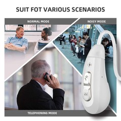 JINGHAO Hearing Aid Hearing Loss Rechargeable BTE Ear Aids Open Fits Earplugs US