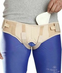 Inguinal Hernia Support Belt Special Foam Truss Pads Adjustable Elastic