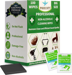 100 Count Hearing Aid Cleaning Wipes Individually Packaged Hearing Aid Audio Wip