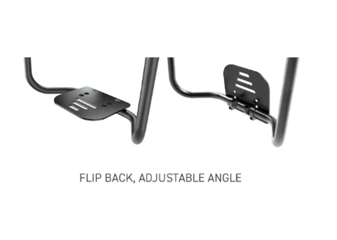 Motion Composites – Carbon Fiber Footplate – Flip Back, Angle Adjustable