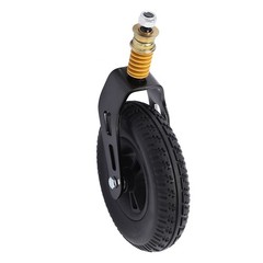 Sturdy 8 Inch Wheelchair Front Solid Caster For Enhanced Stability For Elderly