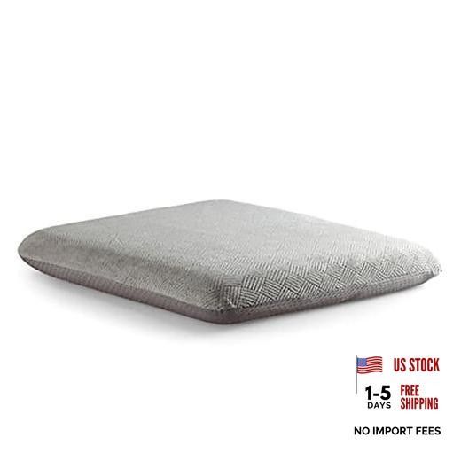 Recliner Cushion for Elderly with Memory Foamches Large Square 20x20x3 In Grey