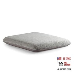 Recliner Cushion for Elderly with Memory Foamches Large Square 20x20x3 In Grey