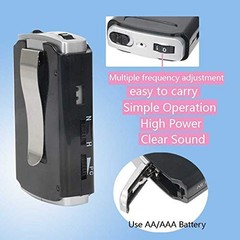 4 X Axon Hearing aids F-16 hearing aid sound amplifair Pocket model Free Ship