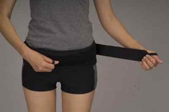 Centron Pelvic Stabilizer With Breathable Elastic Hook And Loop Closure LUS12AKN