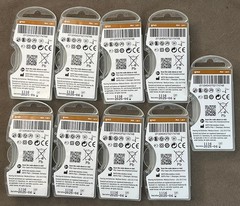Duracell Activair Hearing Aid Batteries Size 312 (54 Batteries) Exp 06/2025 NEW