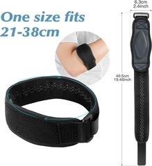 Breathable Elbow Support Strap – Pain Relief for Tennis, Golf & Weightlifting