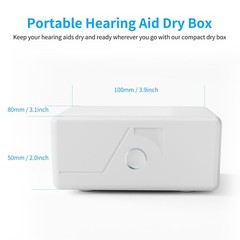 Hearing Aid Dryer, World’s Fastest Dehumidifier for Hearing Aids Amplifier, U…