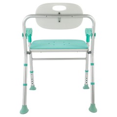 275lbs Foldable Shower Seat Folding Bath Chair Heavy Duty Shower Chair