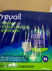 XXL Prevail Protective Underwear Max Absorbent XX-Large For Women & Men 12 Count