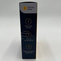 Atom One Rechargeable OTC Hearing Aids New In Box
