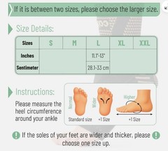 Copper Fit Dr JK Ankle Brace for Women/ Men, Large 1 Pair Adjustable #182