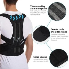 Posture Corrector Support Magnetic Back Shoulder Brace Belt Band For Men Women