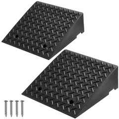 Driveway Curb Ramp, 7000 lbs Load Capacity, 7 Inches Rise Height Heavy Duty