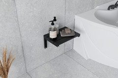 Natural Solid Wood Folding Shower Seat Wall Mounted Bath Stool Shower Bench