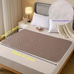 Washable Incontinence Pads Waterproof Bed Underpad Mat for Elderly Pets Kids