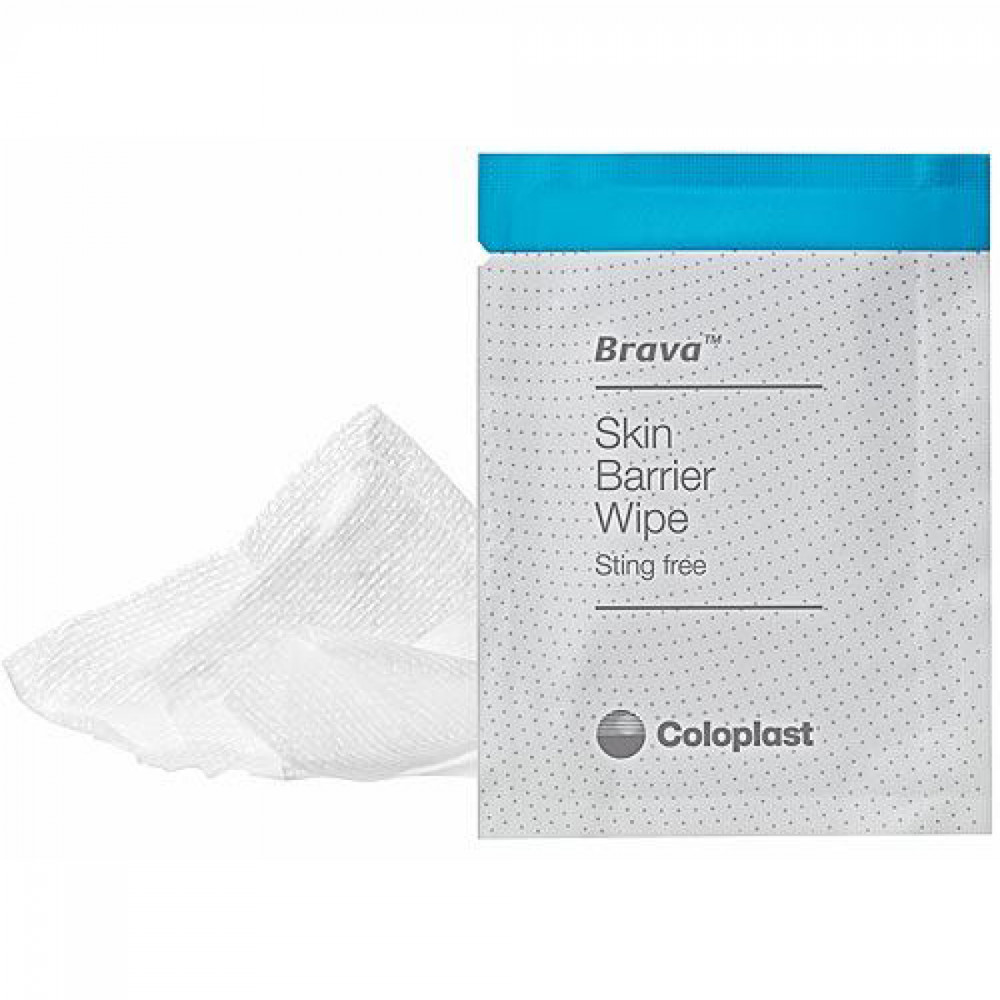 60 COLOPLAST 120215 Brava Skin Barrier Wipes Expires 2027-2030 *New in BAG