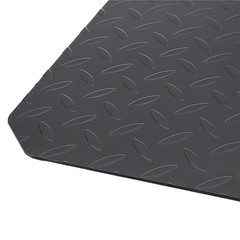 2-Pack Black Loading Ramp for Riding Mower Shed Storage Ramps for Sheds, Garages