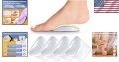 Arch Support Inserts with Gel Comfort – Height Options for Foot Pain Relief
