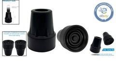 Skid-Resistant Replacement Cane Tips 3/4 Inch – Durable Rubber Design, Pack of 2