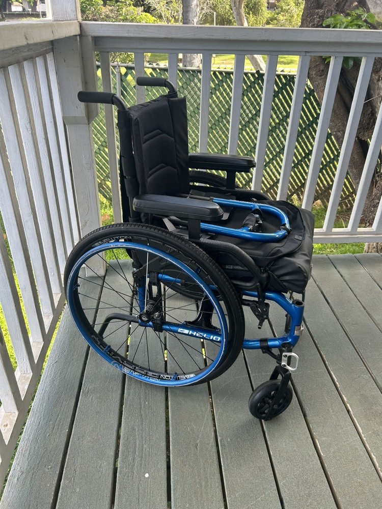 Motion Composites Helio C2 Carbon Fiber Ultralight Manual Folding Wheelchair