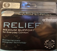 Orthaheel Relief 3/4 Length Orthotic Insoles Medium Support Size S Unisex 21RR06