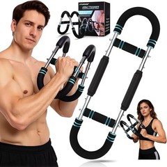 Premium Twister Arm Trainer, Adjustable 40-100lb Chest Workout Equipment for …