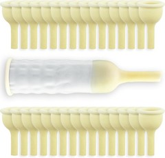 30 PCS Male External Catheters Latex Anti-Leakage 35mm Individually Wrapped