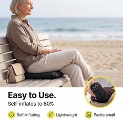 Inflatable Seat Cushion for Travel & Outdoors