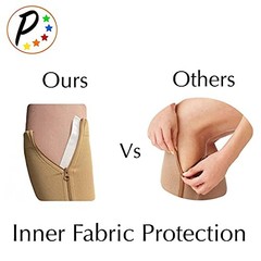 Original Closed Toe 20-30 mmHg Zipper Compression Small/Medium (1 Pair) Beige