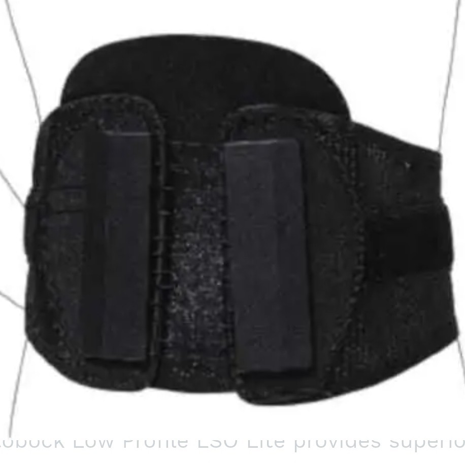 LSO Back Brace LOW PROFILE OTTOBOCK 50R150 Lumbar Support for Spinal Cond – XXL