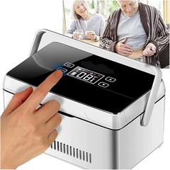 Mini Fridges Portable Insulin Cooler Case Drug Cool Box,with LCD Display