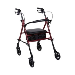 McKesson Rollator 29.5 to 38 inch Handle Height 146-RTL10261RD
