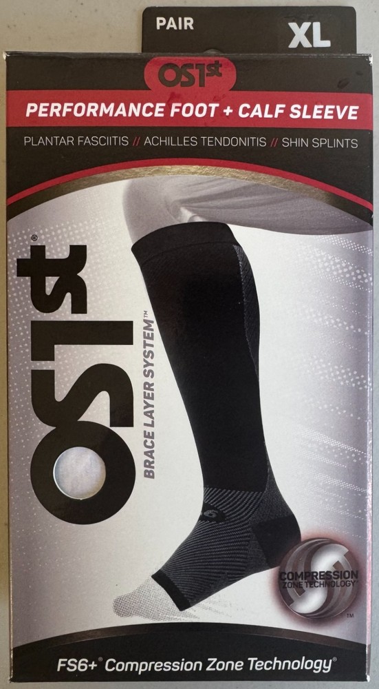 OS1st Performance Foot + Calf Sleeve (Pair / Size XL)