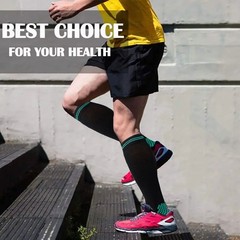 Multi-Sport Athletic Compression Socks for Baseball, Softball, Football and More