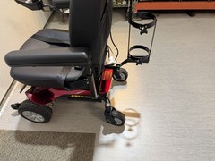 Jazzy/Pride Oxygen Tank 02 Holder Power Wheelchairs Limited Recline Seating