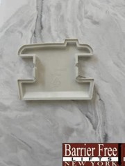 Handicare 950 / 950+ Stairlift Upper & Lower End Caps (pair / gently used)