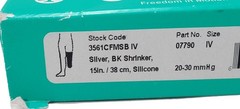 Juzo Silver 3561 Advanced Compression Therapy 20-30 mmHg BK Shrinker CFM 15″