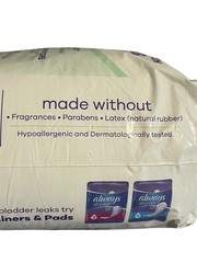 Always Discreet Postpartum Underwear XL RapidDry Core Sensitive Skin 12 Pack NEW