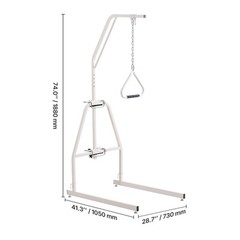 Trapeze Bar for Bed Mobility 250LBS Bed Trapeze with Clamp and Floor Stand