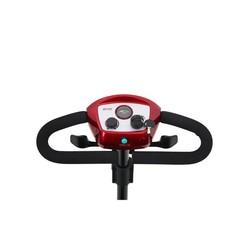 MetroMobility 300W 4-Wheel Folding Mobility Scooter 9″ Tires 300lb LED Rear Susp