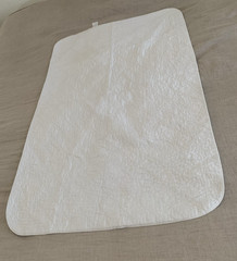 Adult Kids Waterproof Changing Pad Baby Blue 49.5×32.5 in Washable Reusable
